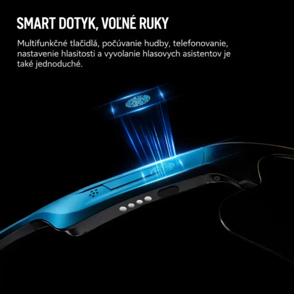 Bluetooth okuliare so stereo reproduktormi - A8 - Galéria 5
