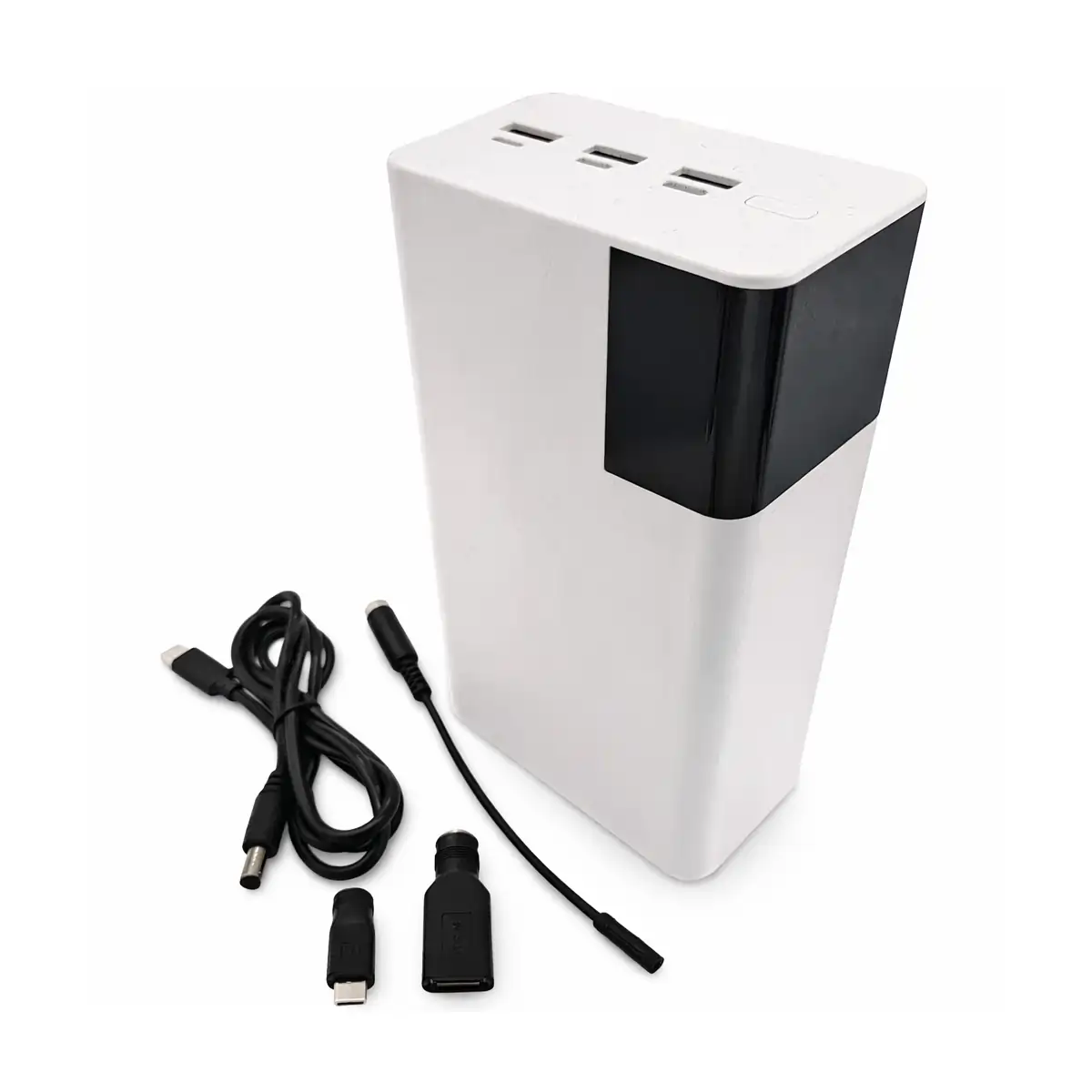 Rýchlonabíjacia Powerbanka 50.000 mAh s LED svetlom - SET